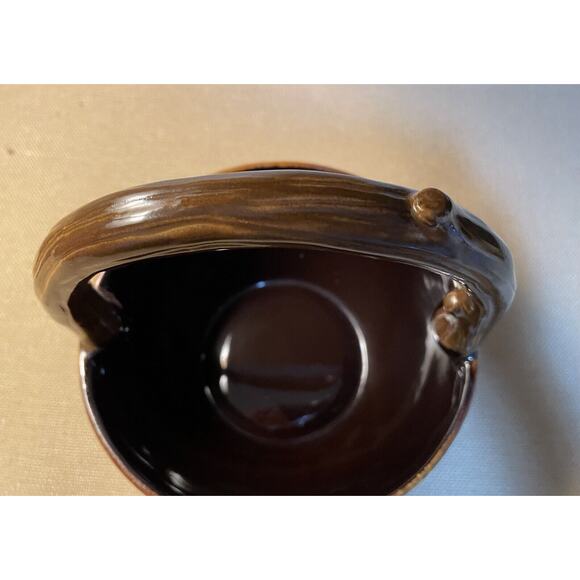 Home Studio Woodland Moose & Bear Stoneware Basket with Handle - Picture 8 of 9